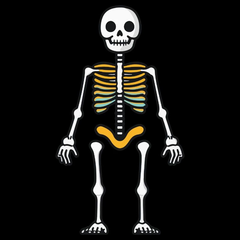 Skeleton Comic Halloween