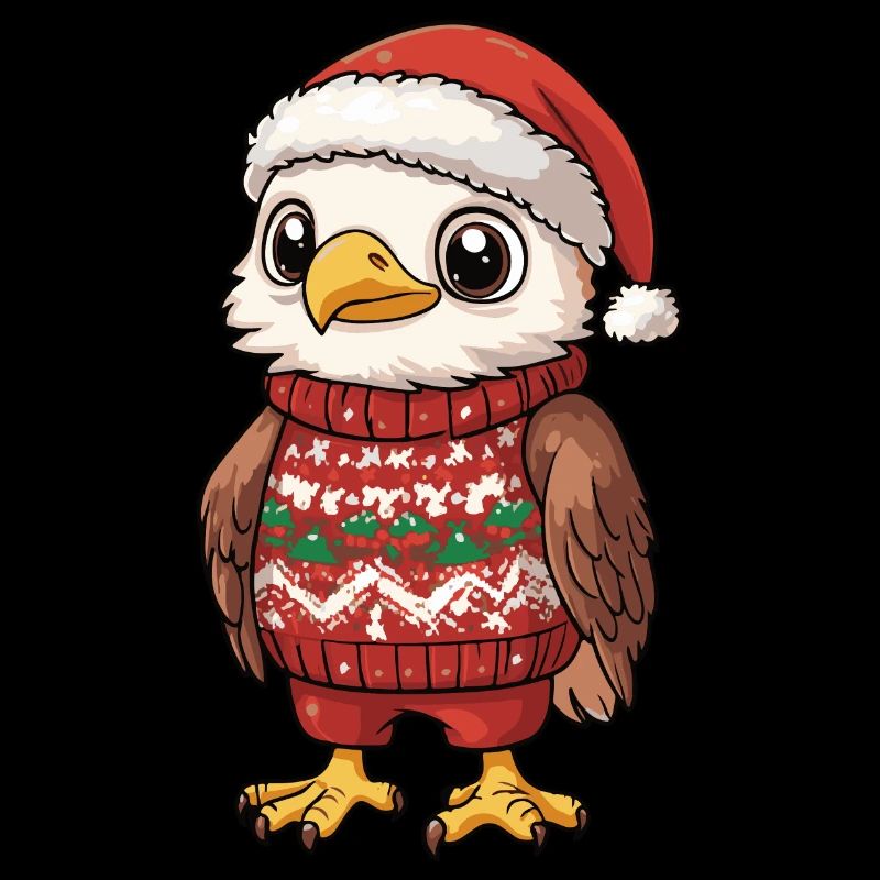 Adler Weihnachten Comic