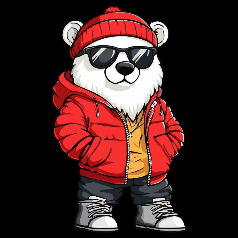Polar Bear Cool Comic