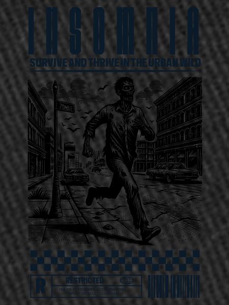 Insomnia Sleepless Zombie Streetware