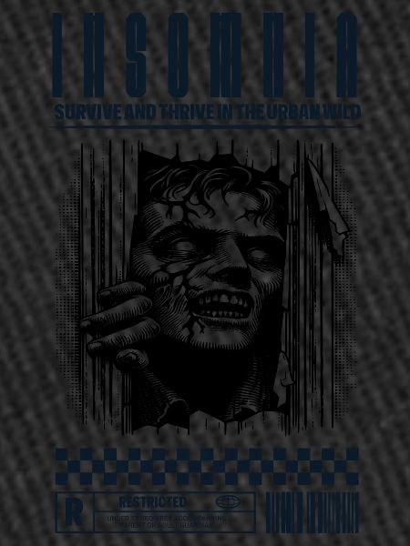 Insomnia Sleepless Zombie Streetware