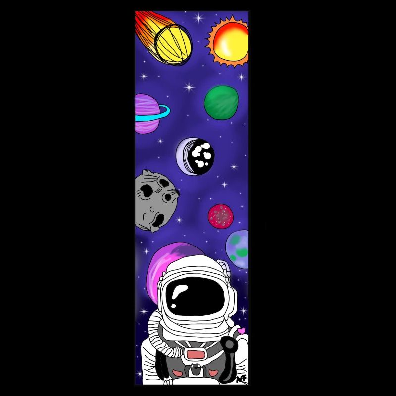 Astronaut im Weltall