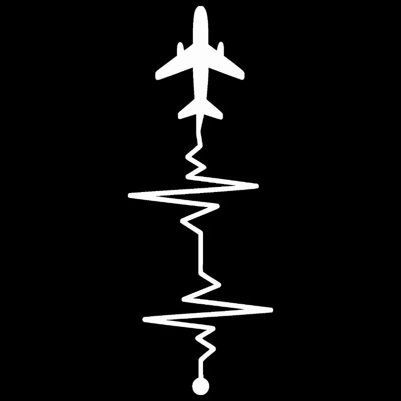 Air Flight Zigzag Sketch
