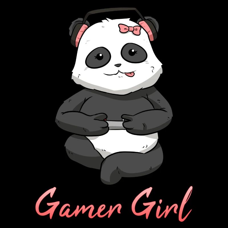 Panda Mädchen Unglaublich Liebe Herz I Geschenk