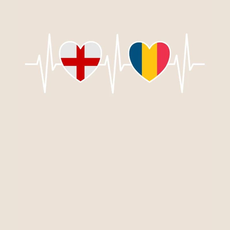 Drapeaux de l’Angleterre et de la Roumanie drapeaux roumains