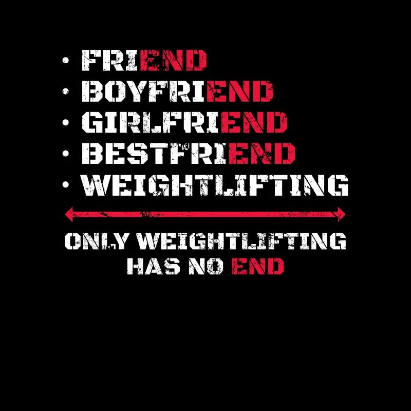 Only Weightlifting Has No End Gewichtheber