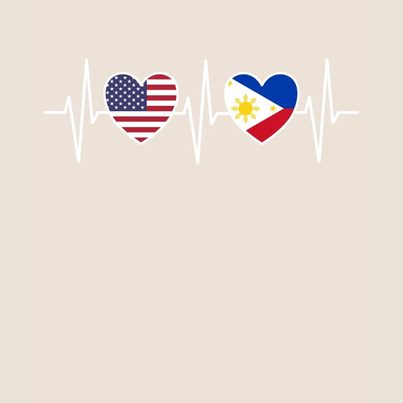 Drapeaux du drapeau philippin des États-Unis et des Philippines