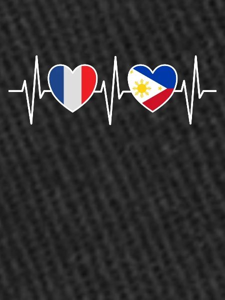France et Philippines Drapeaux philippins