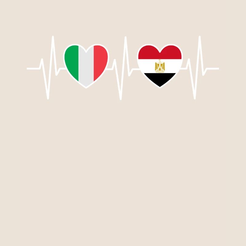 Italie et Egypte Drapeau égyptien Drapeaux