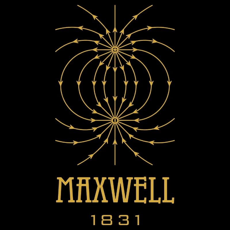 Maxwell professeur cadeau de physique école atome