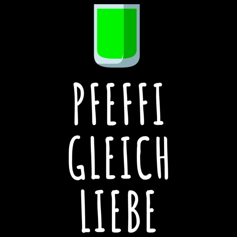 Pfefferminz Likör Pfeffi Vatertag Sauf