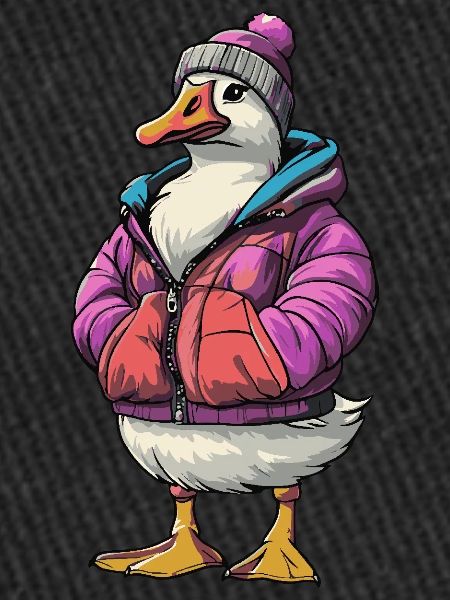 Goose Funny Winter