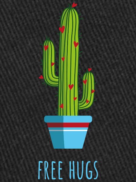 Cactus "câlins gratuits"