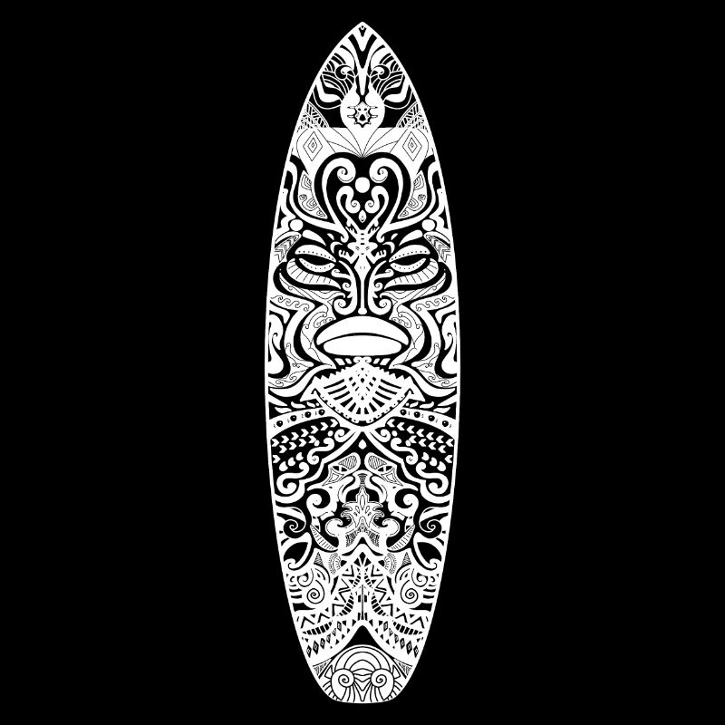 Maori Surf (white version)