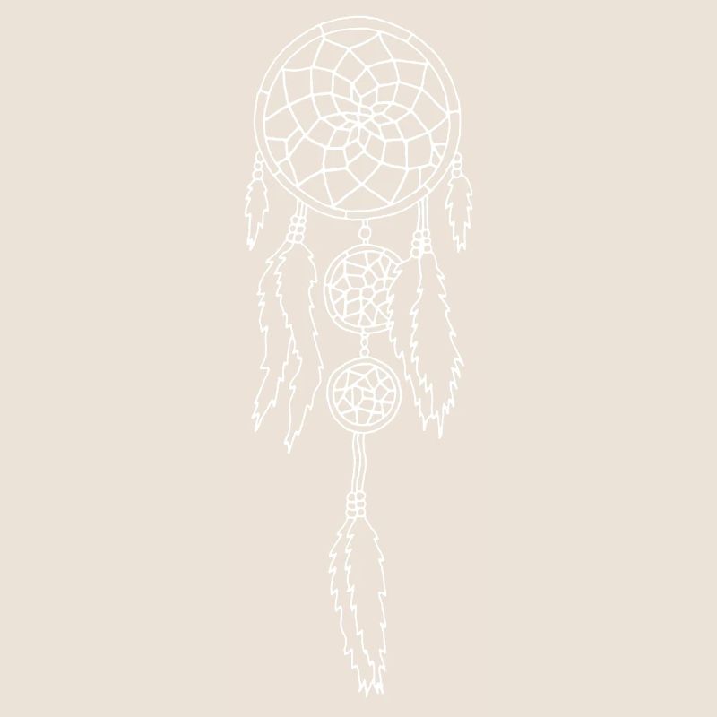 Attrape-rêve blanc