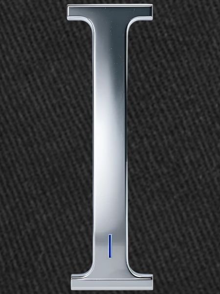 Chrome ,, I " Metallic