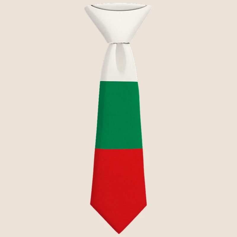 Cravate Bulgarie – Conception du drapeau