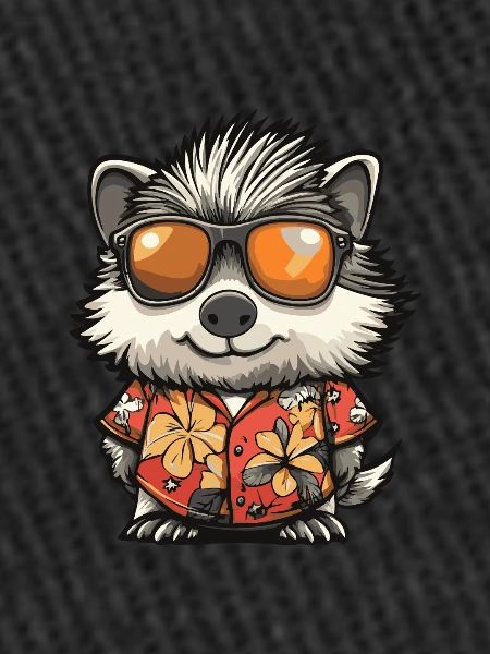 Hedgehog Comic Cool Summer