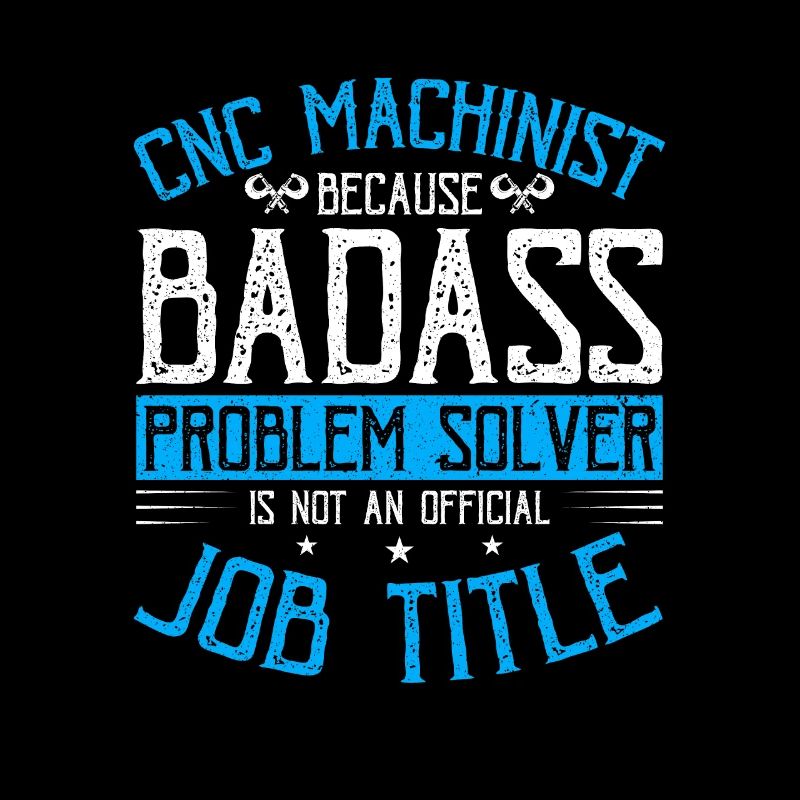 Mechanic CNC operator CNC milling cutter