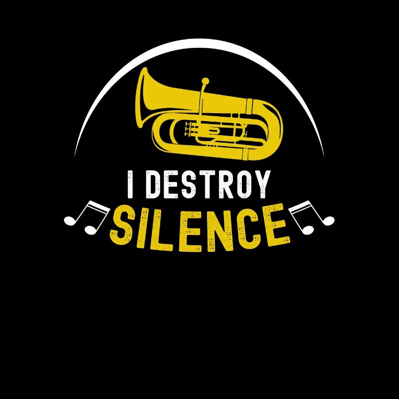 Deep brass marching baritone euphonium