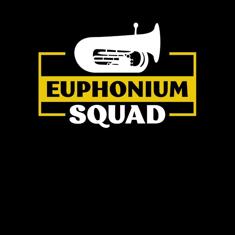 Deep brass marching baritone euphonium