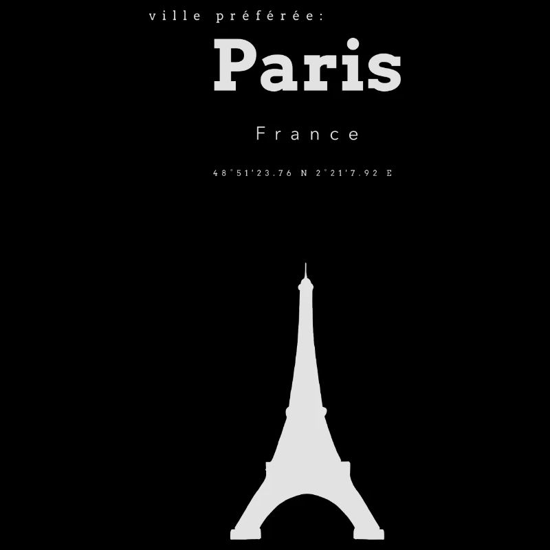 Paris Favorite City Memory Coordinates