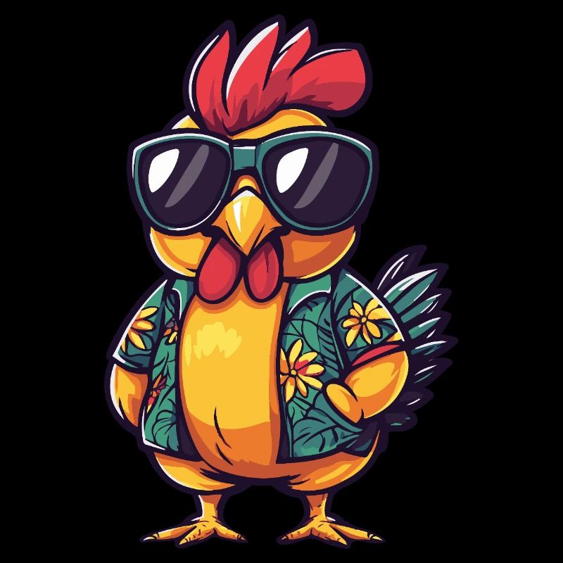 Poulet Bande dessinée Vacances