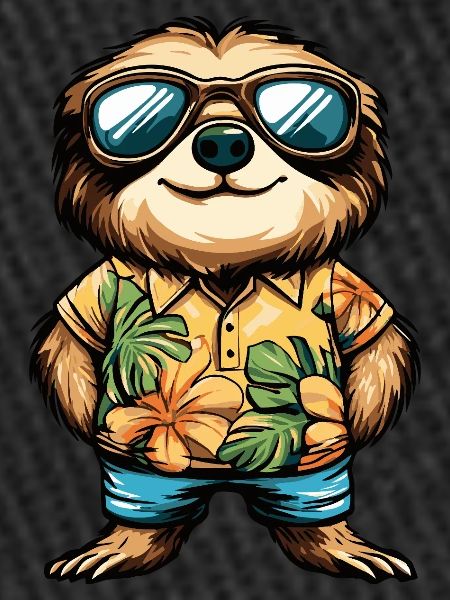 Sloth Cool Summer