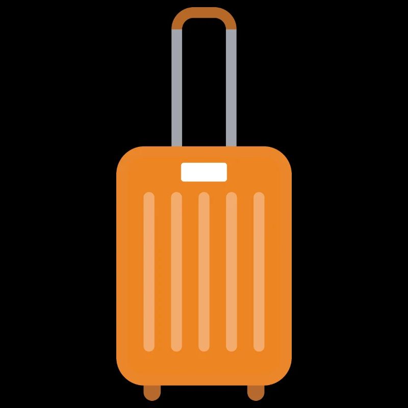 Icing holiday luggage