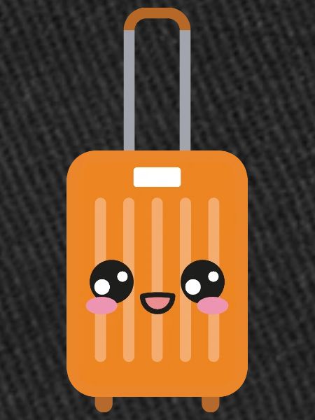 Icing suitcase Kawaii