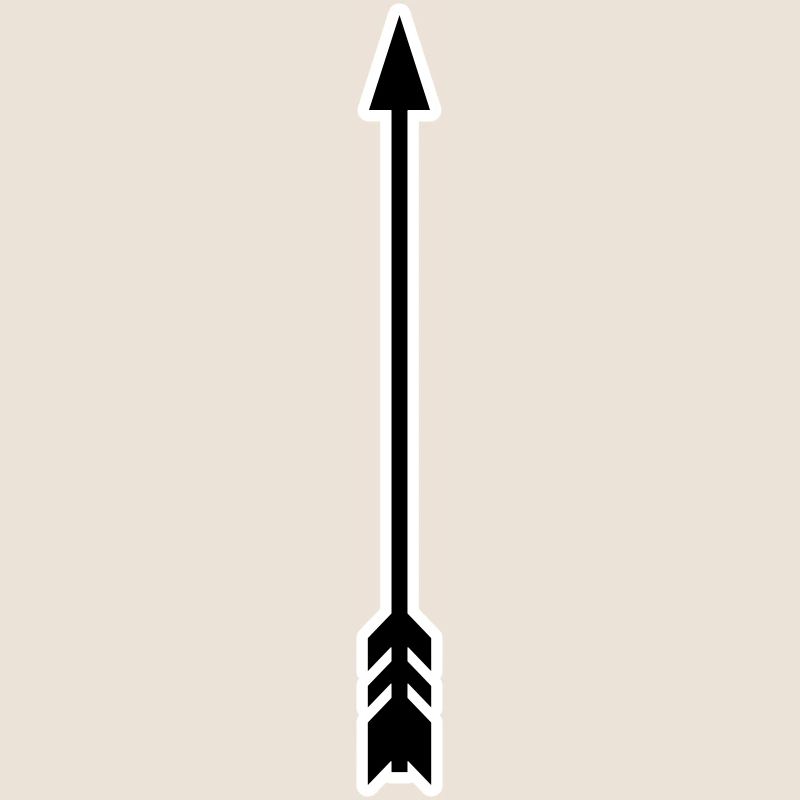 Arrow with Frame Vector