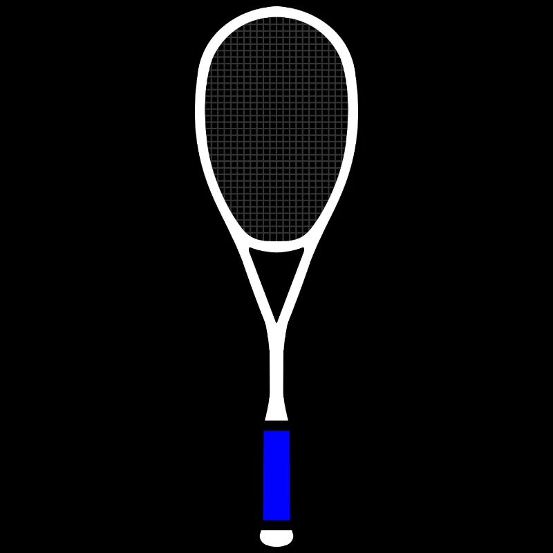 Raquette de squash Tennis Multicolore Blanc Bleu