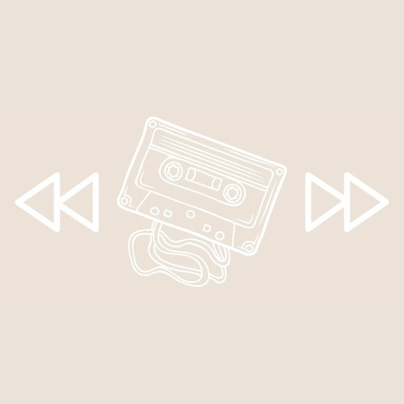 Audiokassette - schneller Vor- oder Rücklauf