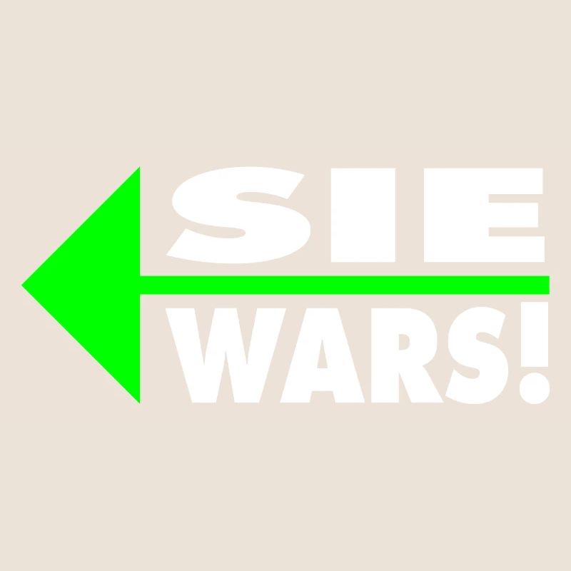 Sie wars! Partner- oder Partyshirt