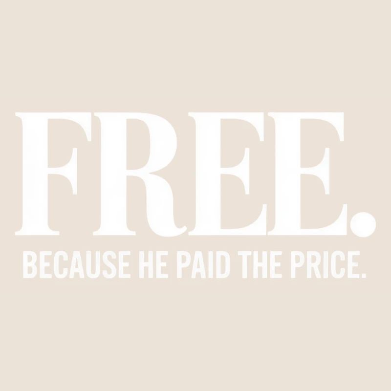 Libre parce qu’il a payé le prix chrétien