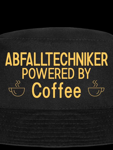 Abfalltechniker Powered By Coffee