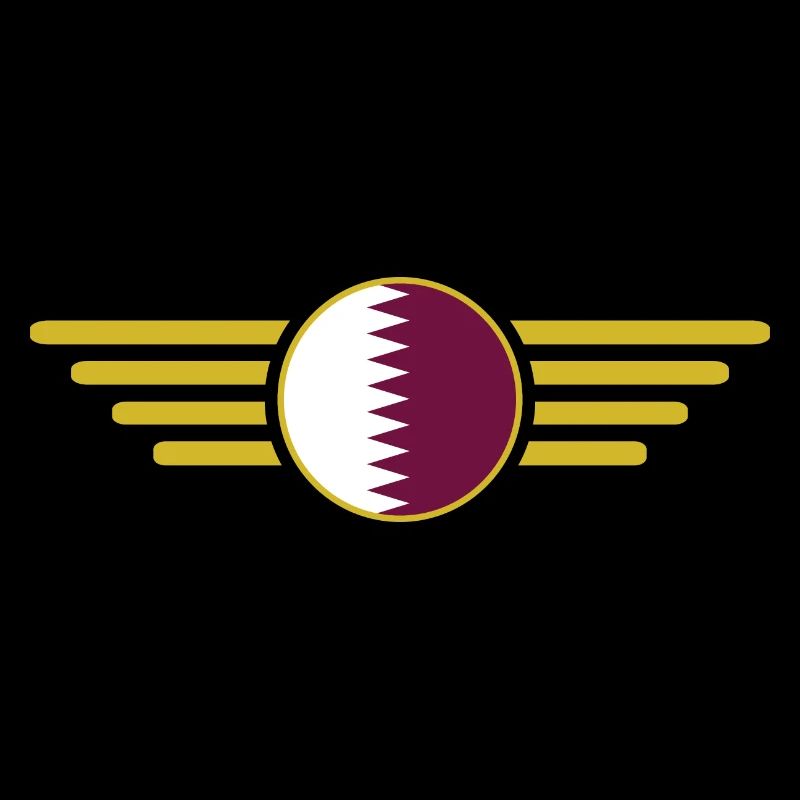 J’aime le Qatar, T-shirt design de style élégance