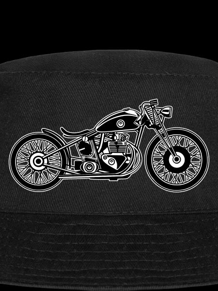 Chopper / moto bobber 09_schwarz blanc