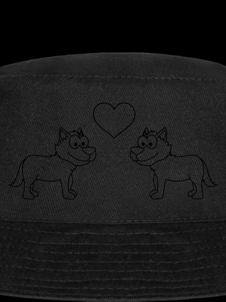 Wolf Comic Couple Amour
