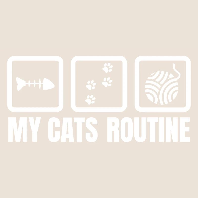 La routine de mon chat