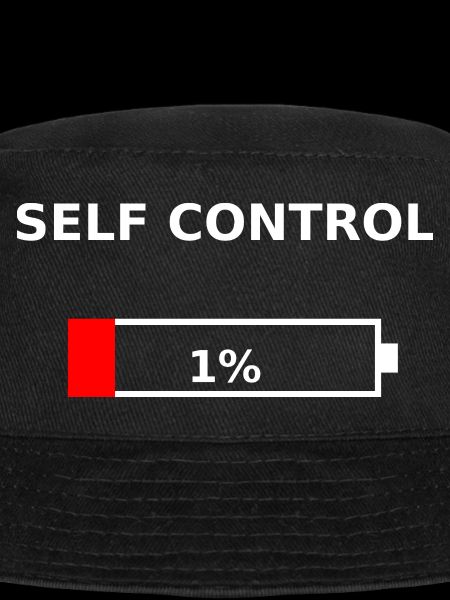 SELF CONTROL – 1% Battery Low