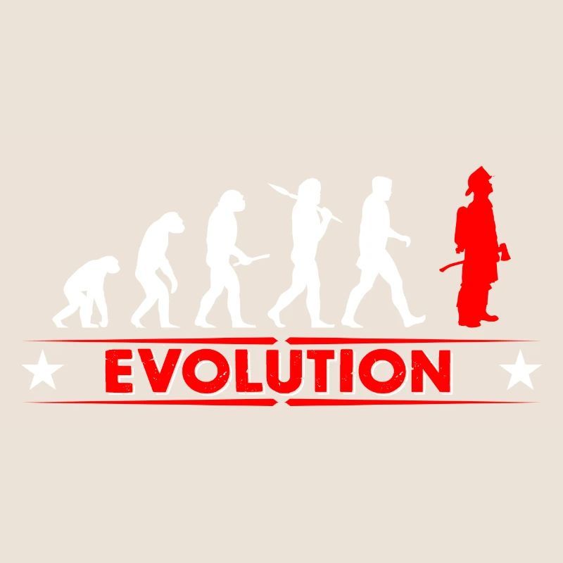 Fire evolution - red/white