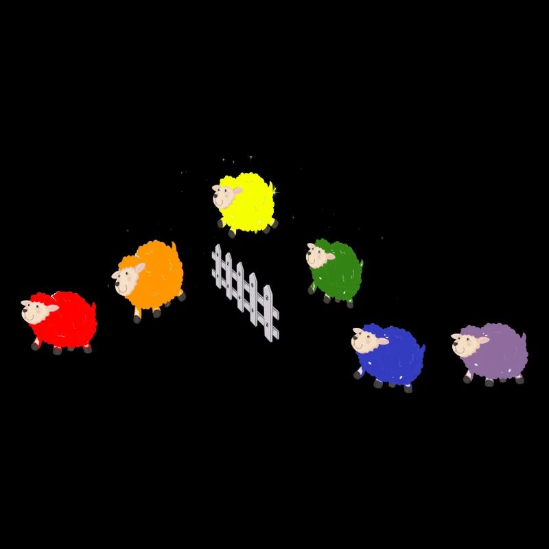 lgbt schaf traum csd regenbogen aesthetic pride