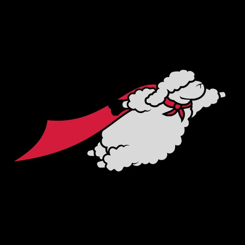 Drôle de mouton super-héros