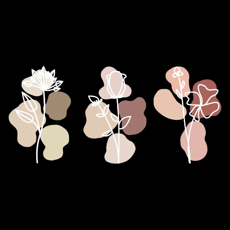 Silhouettes florales