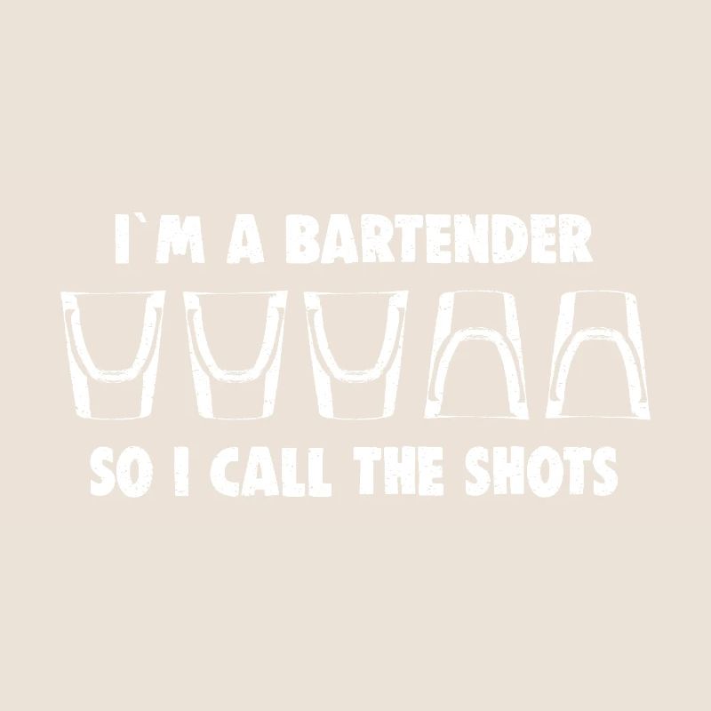 Bartender Bartender Casual Saying