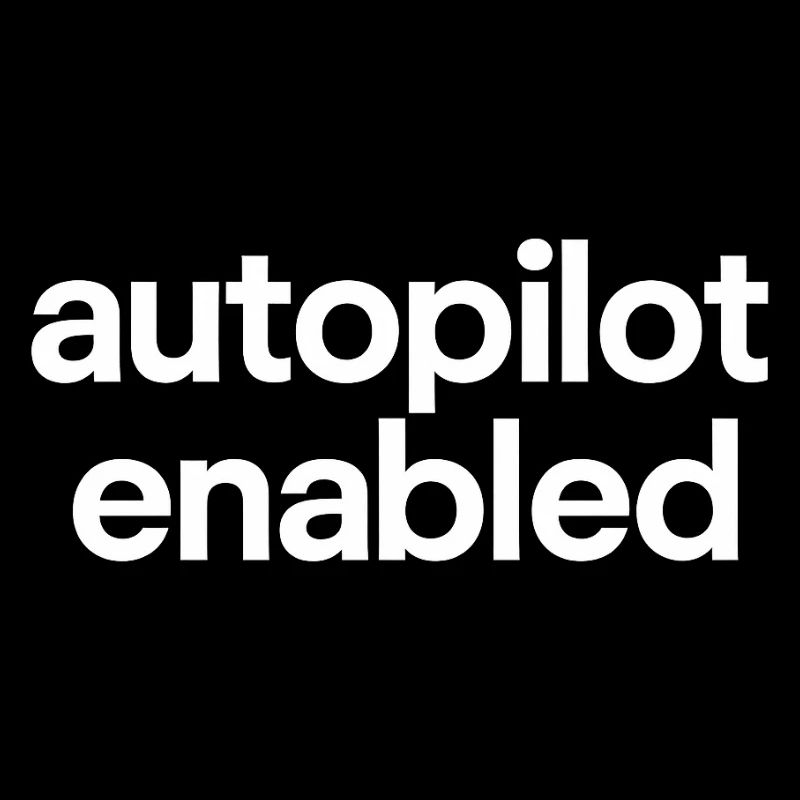 pilote automatique activé