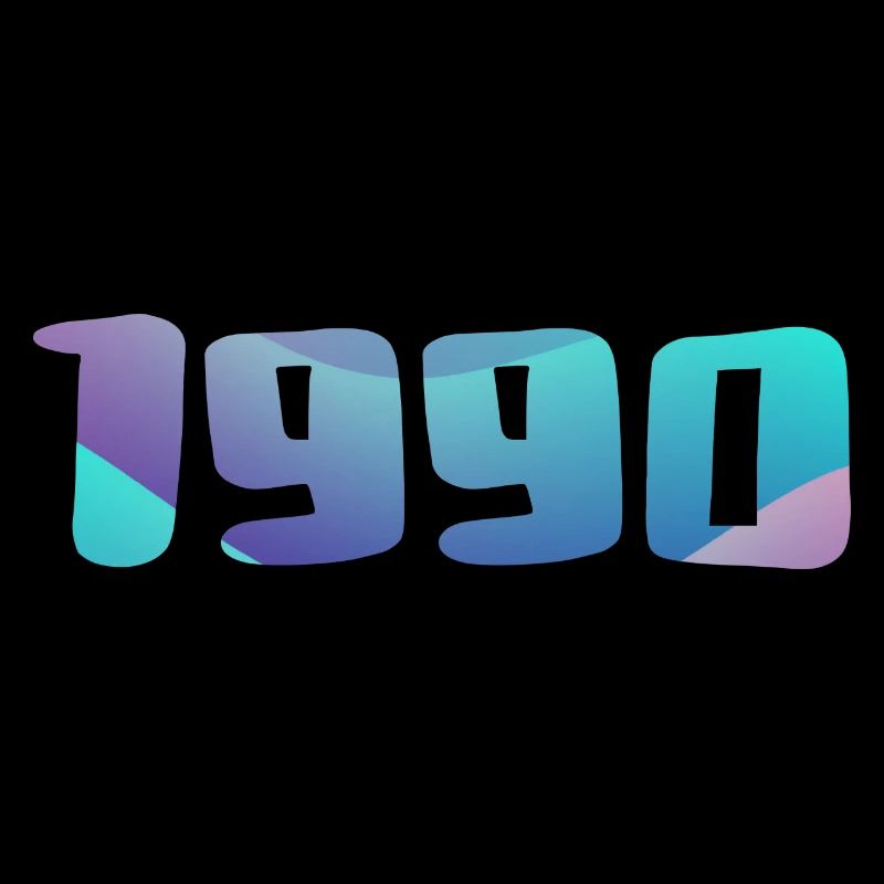 1990 Birthday Gift Vintage 1990 Retro 1990's