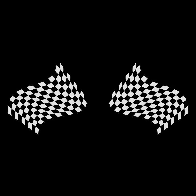 drapeau à damiers