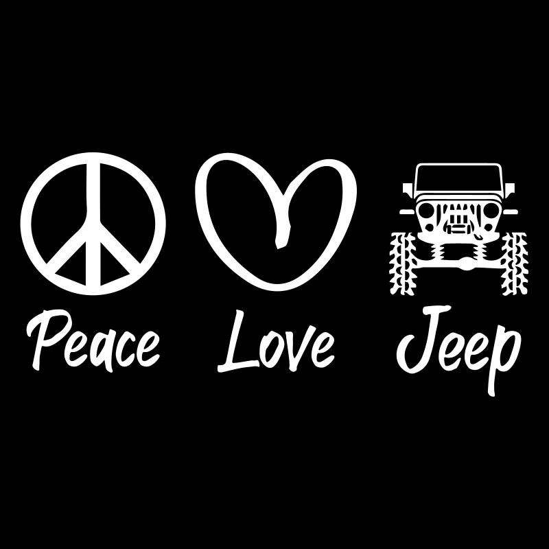 Peace Love Jeep